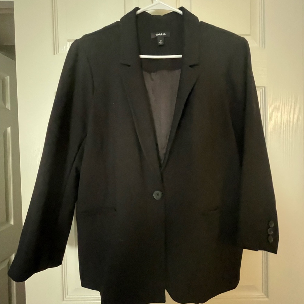 Torrid Black Women's Blazer